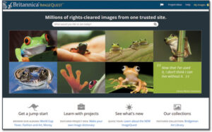 Projects with Britannica Image Quest